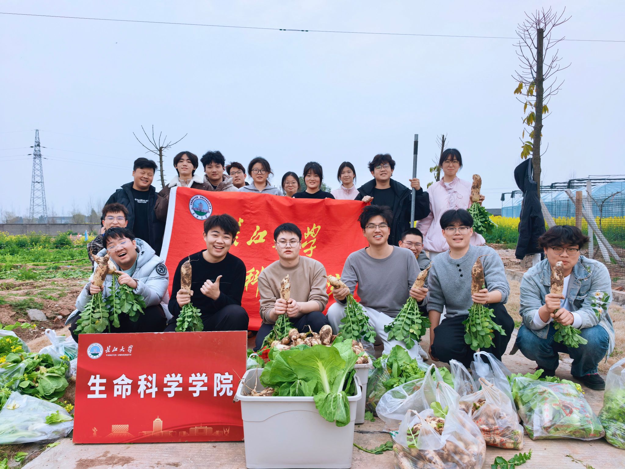 丰收之时尽开颜 生科学子开启“春收”模式